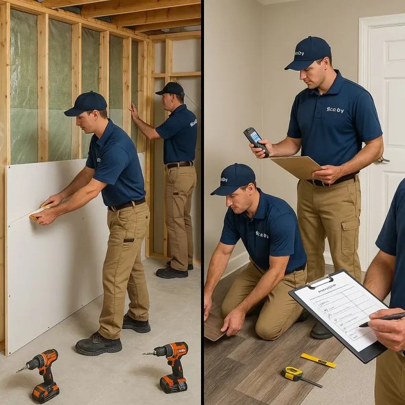 Repairs and Reconstruction process in Ashland, OH